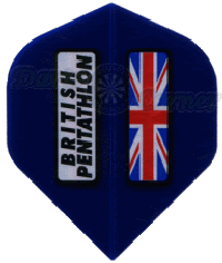Pent. Br.Blue Brit Flag