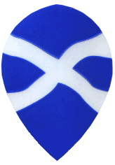 Poly Uni. Scotland Flag Pear