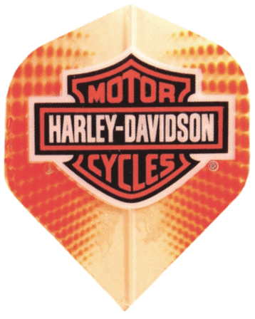 Harley Davidson Logo Orange