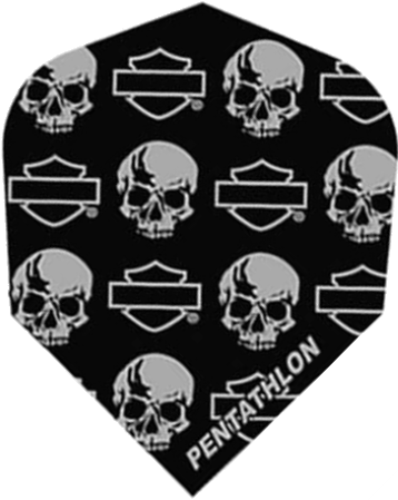 Harley Davidson Skulls and Wings Logos