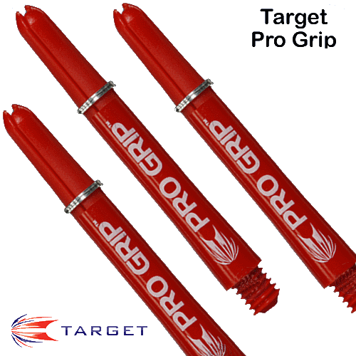 Target Pro Grip Shafts Solid Red